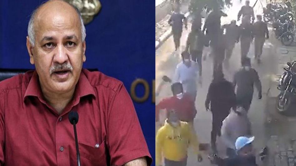 BJP goons attacked Deputy CM Manish Sisodia’s residence, claims AAP BJP goons attacked Deputy CM Manish Sisodia’s residence, claims AAP