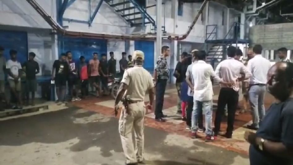 Assam: Police Conducted raid at Segunbari Tea Company Limited Margherita Assam: Police Conducted raid at Segunbari Tea Company Limited Margherita