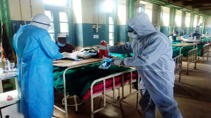 Nagaland medical staff