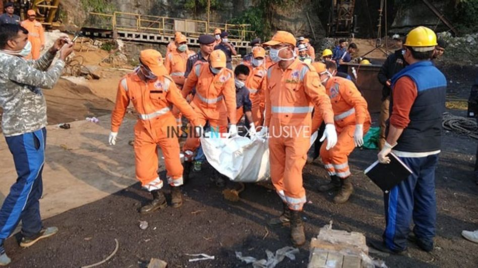 BREAKING | Finally a body retrieved from Meghalaya coal mine BREAKING | Finally a body retrieved from Meghalaya coal mine