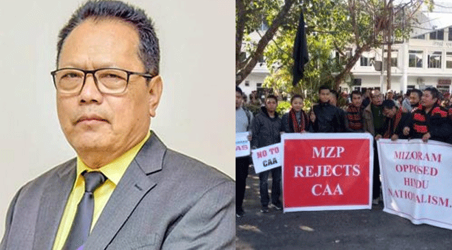 MZP "Misguided" & "Misinformed" on CAA, says MP Lalrosanga MZP "Misguided" & "Misinformed" on CAA, says MP Lalrosanga