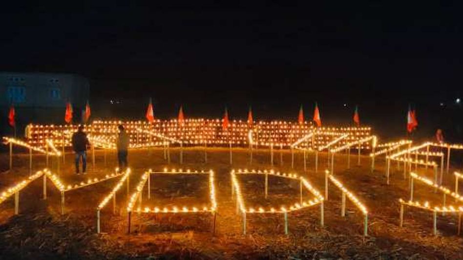 Dhekiajuli gets ready to host Modi show again in Assam Dhekiajuli gets ready to host Modi show again in Assam