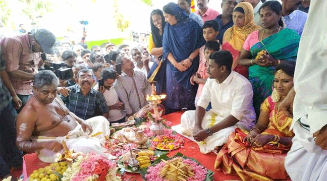 Kerala Mosque Hosts Hindu Wedding amid Nationwide CAA Unrest Kerala Mosque Hosts Hindu Wedding amid Nationwide CAA Unrest