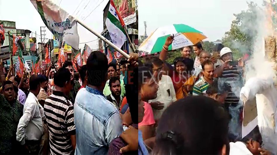 TMC, BJP workers clash in Bengal’s Malda TMC, BJP workers clash in Bengal’s Malda