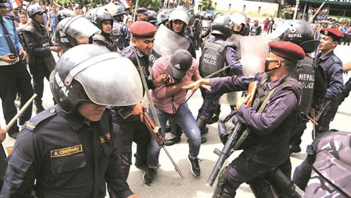 Nepal clash between festival observers and police
