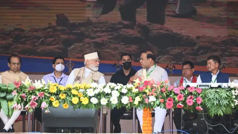 Assam CM thanked PM Modi for bringing peace and development by signing Karbi Accord Assam CM thanked PM Modi for bringing peace and development by signing Karbi Accord