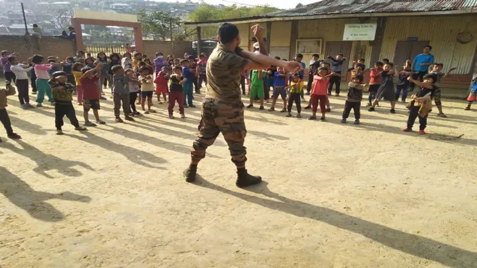 Mizoram: Aizawl Battalion of Assam Rifles holds ‘Sports Training Capsule’ in Hnahlan Village to Promote Healthy Lifestyle Mizoram: Aizawl Battalion of Assam Rifles holds ‘Sports Training Capsule’ in Hnahlan Village to Promote Healthy Lifestyle