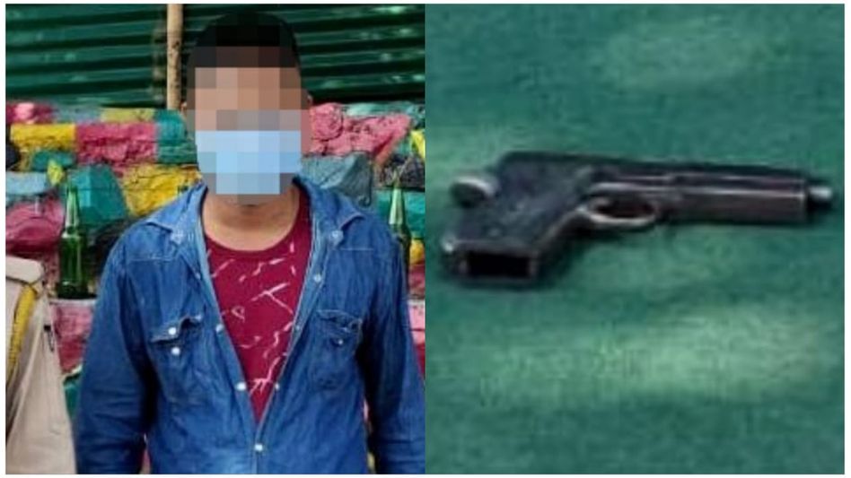 NSCN-K (Niki Sumi) cadre arrested with arms in Nagaland NSCN-K (Niki Sumi) cadre arrested with arms in Nagaland