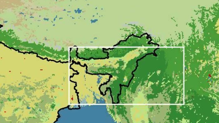 Thundersqualls predicted in NE Indian states over the next few days