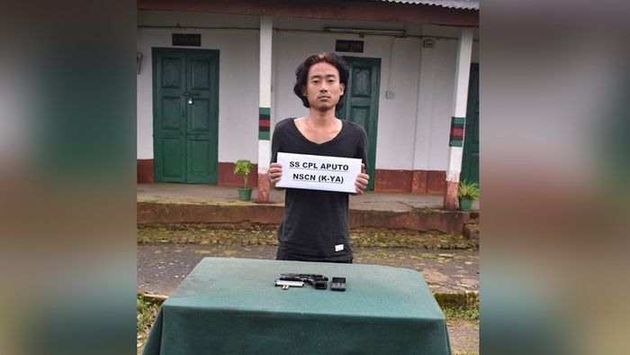 Nagaland: NSCN militant apprehended in Zunheboto, arms recovered