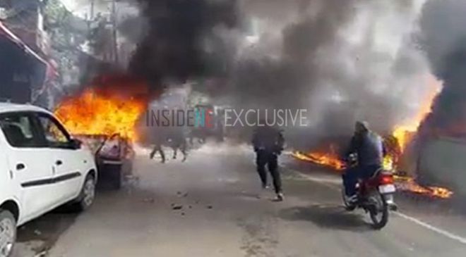 Curfew imposed in Jammu and Kashmir following massive protest Curfew imposed in Jammu and Kashmir following massive protest