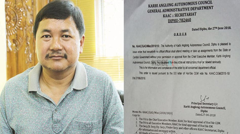 ASSAM: NO ASSIGNMENTS OR MEETINGS TO BE UNDERTAKEN PRIOR TO THE PERMISSION OF CEM: MAHANANDA HAZARIKA ASSAM: NO ASSIGNMENTS OR MEETINGS TO BE UNDERTAKEN PRIOR TO THE PERMISSION OF CEM: MAHANANDA HAZARIKA