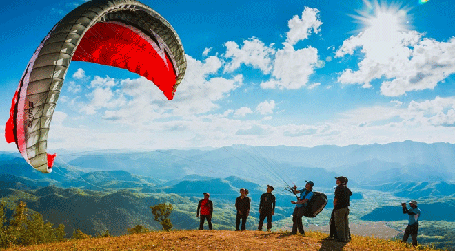 paragliding