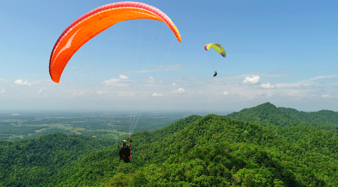 paragliding