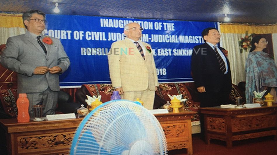 SIKKIM: CM INAUGURATES COURT OF CIVIL JUDGE CUM JUDICIAL MAGISTRATE SIKKIM: CM INAUGURATES COURT OF CIVIL JUDGE CUM JUDICIAL MAGISTRATE