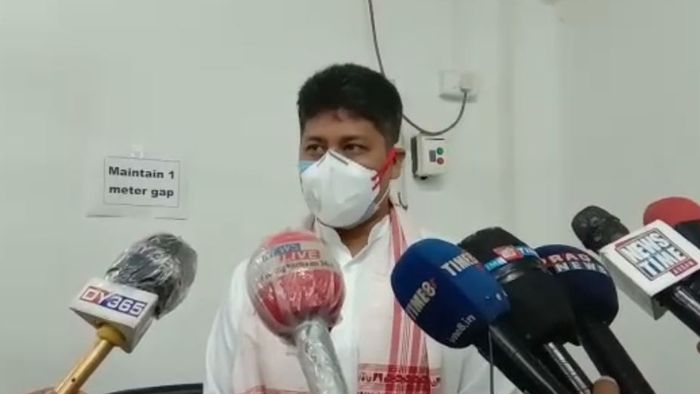 minister Pijush Hazarika