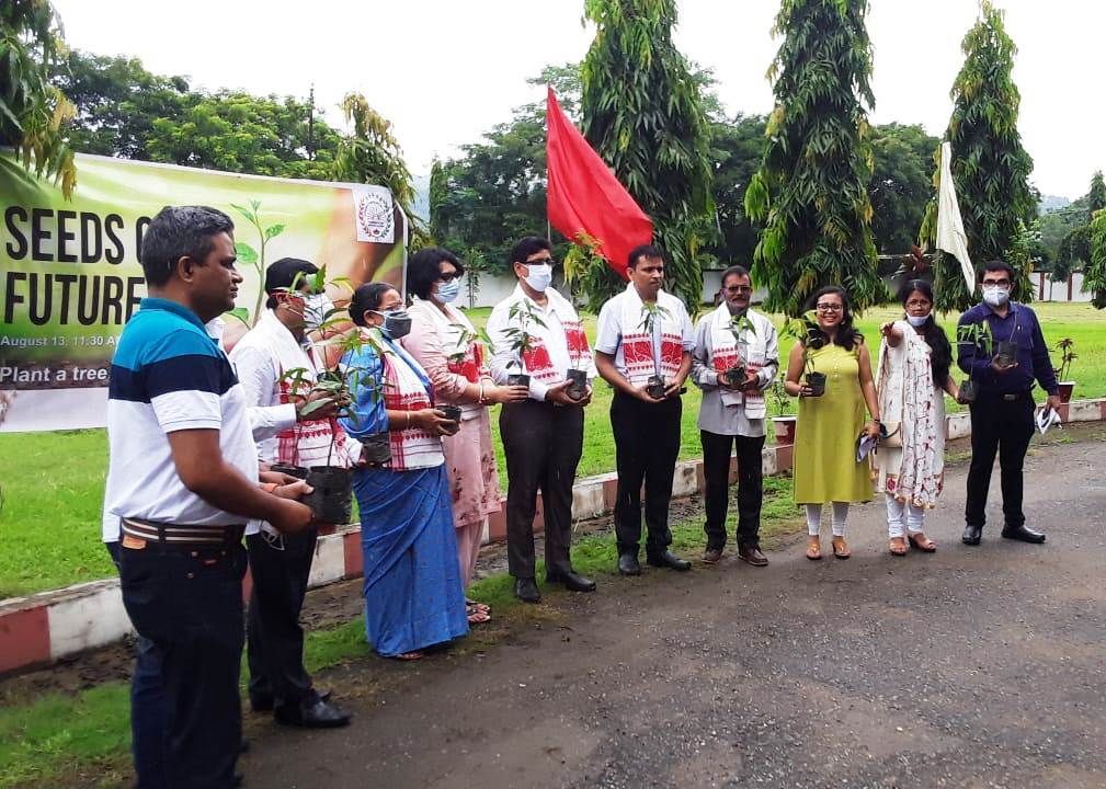 Assam: PAN KV Maligaon Alumni Association organizes Plantation Drive Assam: PAN KV Maligaon Alumni Association organizes Plantation Drive