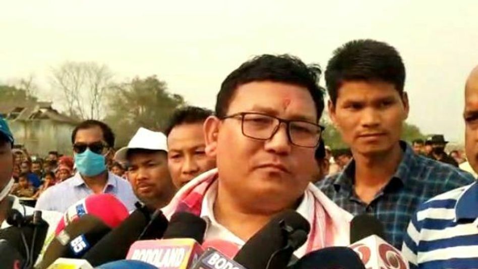 Hagrama Mohilary siphoned off Rs 2300 cr from BTC coffer, says Pramod Boro Hagrama Mohilary siphoned off Rs 2300 cr from BTC coffer, says Pramod Boro