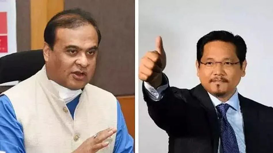 Chief Minister of Assam, Meghalaya to meet Amit Shah in New Delhi today Chief Minister of Assam, Meghalaya to meet Amit Shah in New Delhi today