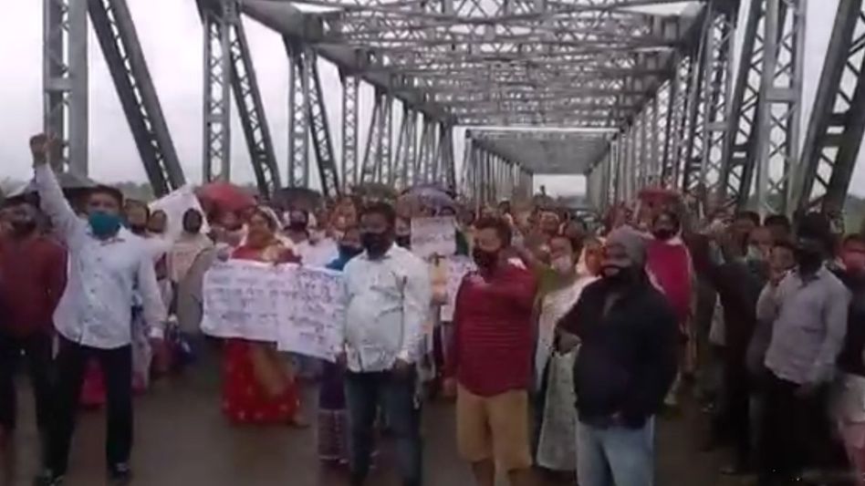 Assam: Baghjan situation remains tense, protest continues against OIL on World Environment day Assam: Baghjan situation remains tense, protest continues against OIL on World Environment day