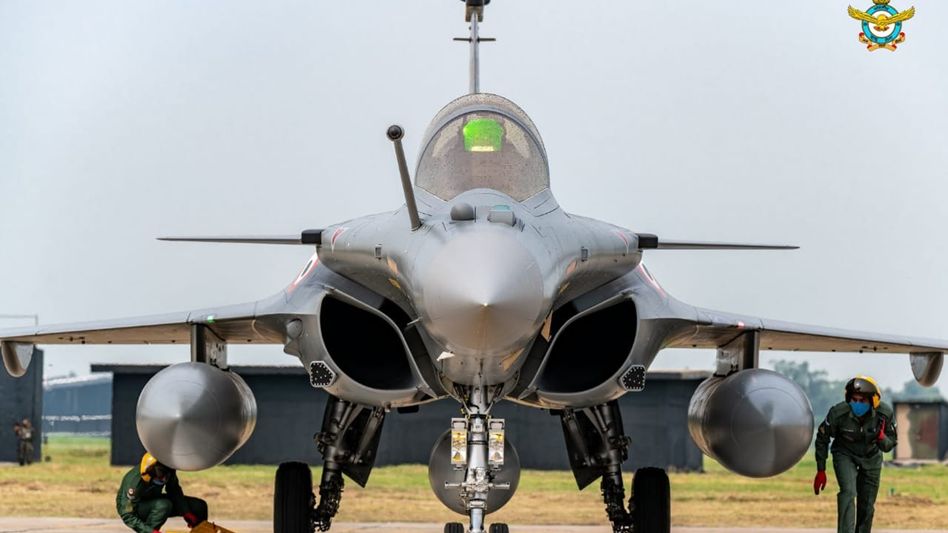 Rafale jets formally inducted into IAF Rafale jets formally inducted into IAF