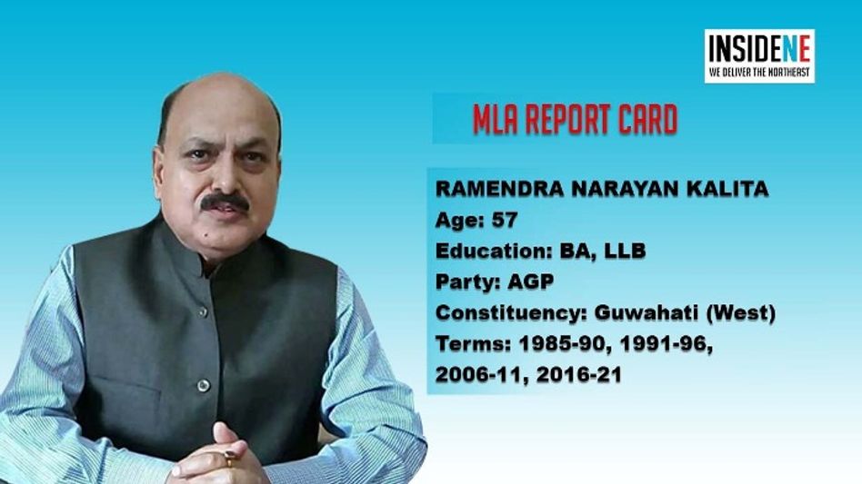 MLA'S REPORT CARD – RAMENDRA NARAYAN KALITA MLA'S REPORT CARD – RAMENDRA NARAYAN KALITA