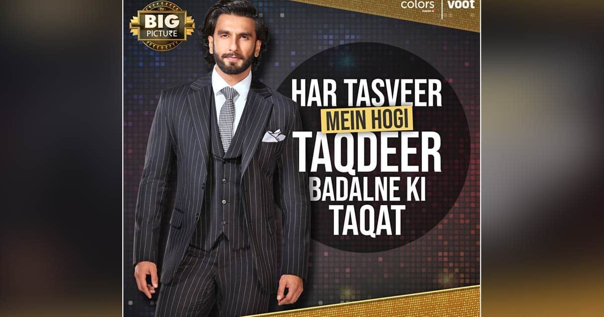 Ranveer Singh is all set to make his television debut as a Host: “The Big Picture”