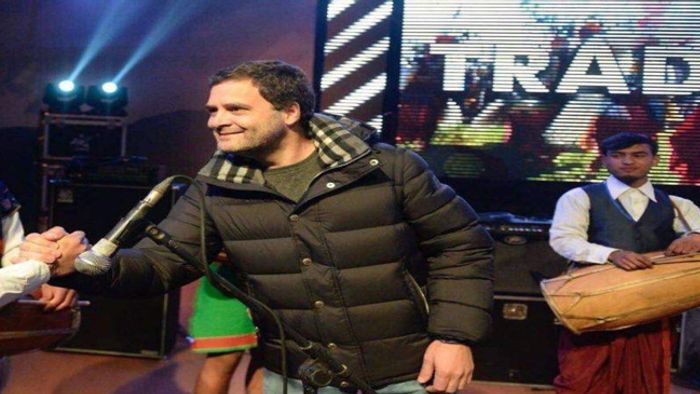 JACKET A GIFT, RAHUL GANDHI TRIES TO BURY JACKET CONTROVERSY