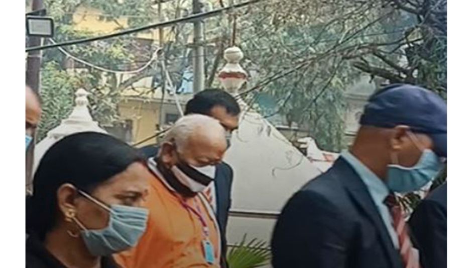 RSS Chief Mohan Bhagwat visits Kamakhya Temple in Guwahati RSS Chief Mohan Bhagwat visits Kamakhya Temple in Guwahati