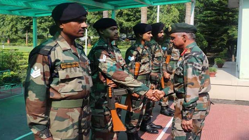 Lt Gen D Anbu Takes Account on Security Preparedness by Gajraj Corps Lt Gen D Anbu Takes Account on Security Preparedness by Gajraj Corps