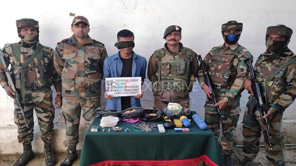 Assam Rifles recovers huge quantity of explosives Assam Rifles recovers huge quantity of explosives