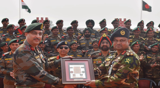 Meghalaya: 9th Edition of SAMPRITI between Indian Army & Bangladesh Concludes Successfully Meghalaya: 9th Edition of SAMPRITI between Indian Army & Bangladesh Concludes Successfully