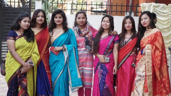 saraswati puja assam celebration