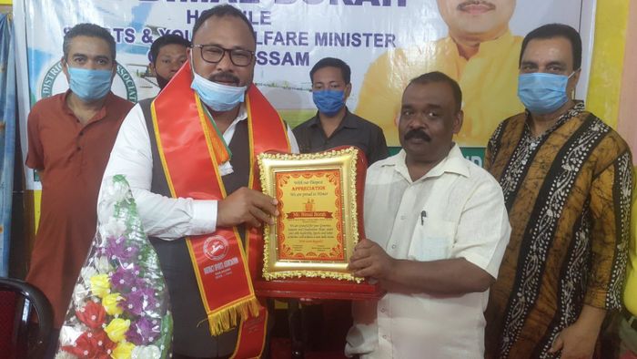 Assam sports minister Bimal Borah holds meeting with Hailakandi Sports Association