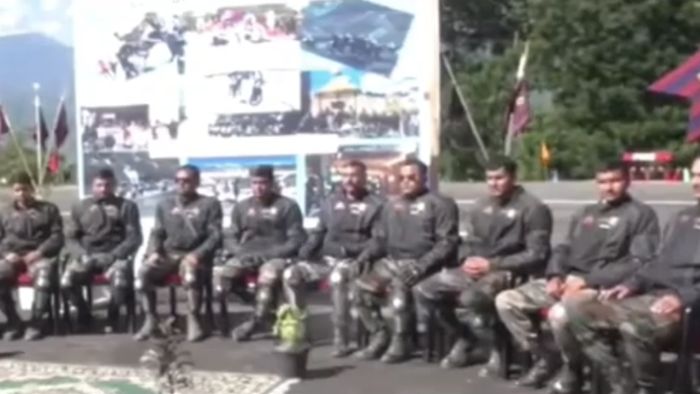 Arunachal: Border roads organization bike rally from New Delhi reaches Arunachal.