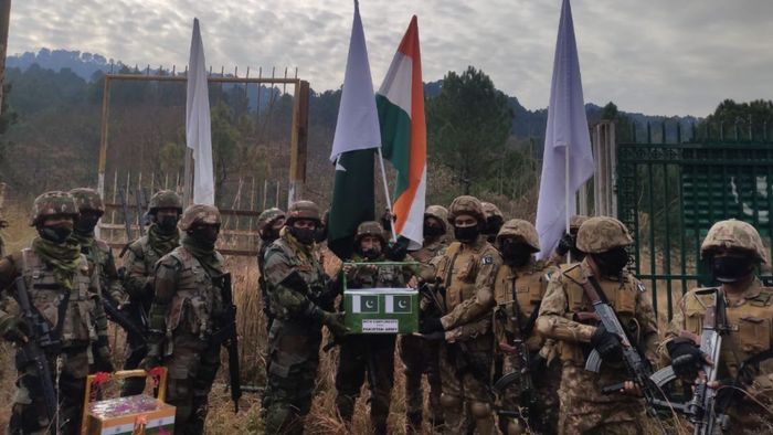 Indo-Pak troops exchange sweets along LoC in J&K's Poonch on New Year