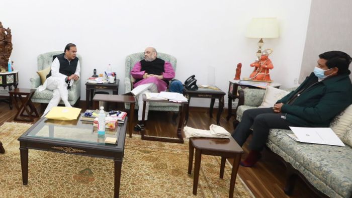 CMs met Amit Shah on Jan 20,2022