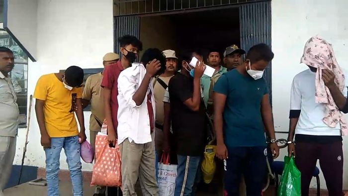 Seven arrested for cyber fraud in Assam's Marigaon