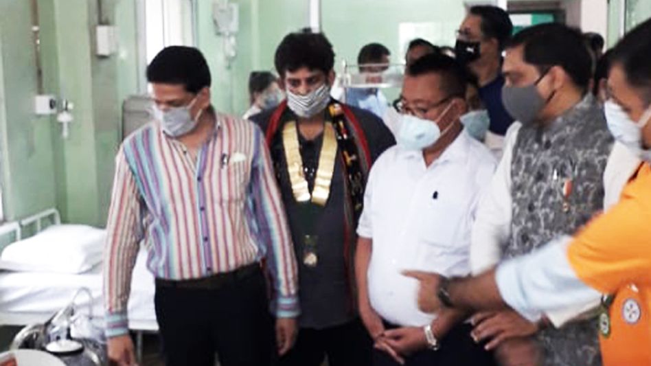 Dimapur gets 50-bed COVID-19 ward in civil hospital Dimapur gets 50-bed COVID-19 ward in civil hospital