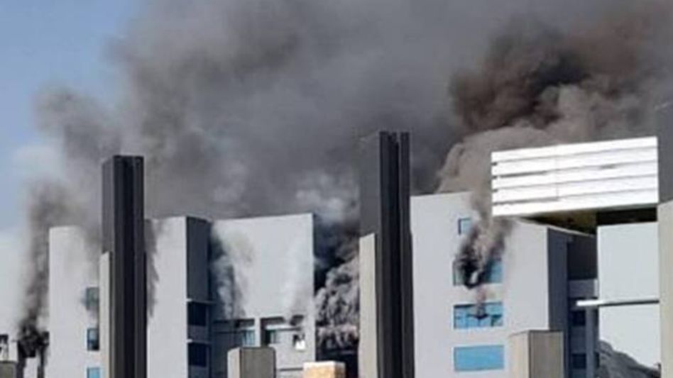 Fire rages Covishield producer Serum Institute's plant Fire rages Covishield producer Serum Institute's plant