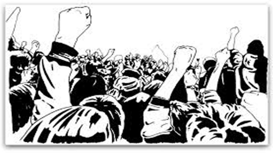 ATTSA stages protest demanding wage hike and ST status ATTSA stages protest demanding wage hike and ST status