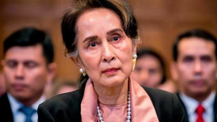 Myanmar leader Suu Kyi appears before court; UN envoy warns civil war