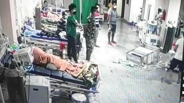 Manipur health worker beaten