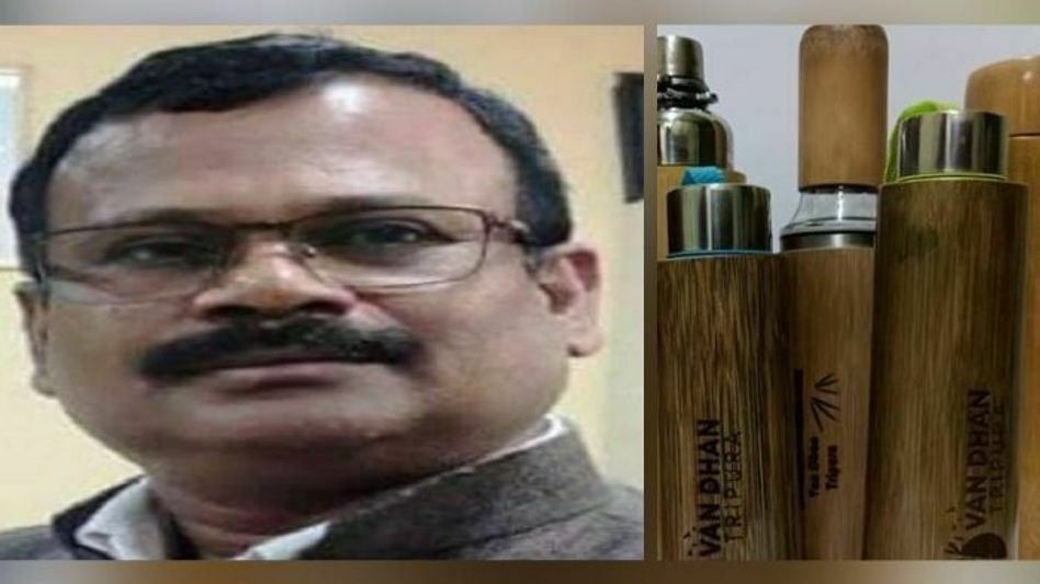 Tripura's viral bamboo water bottles' father Dr. Pawan Koushik succumbs to COVID-19 Tripura's viral bamboo water bottles' father Dr. Pawan Koushik succumbs to COVID-19