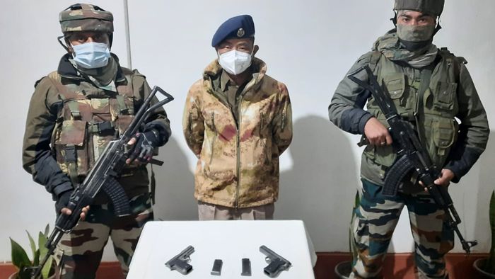 Nagaland: Weapons recovered from jhum field