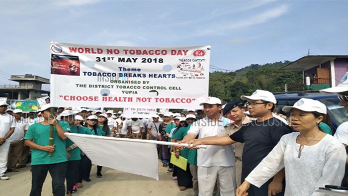 ARUNACHAL PRADESH: WORLD NO TOBACCO DAY OBSERVED ACROSS STATE