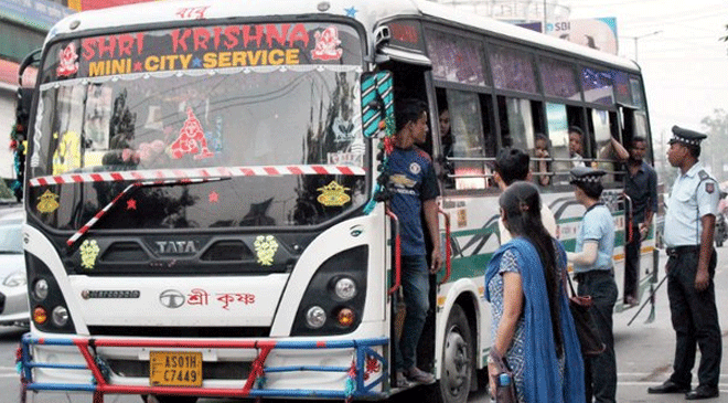 Assam Transport Dept Launches Drive to Curb Motor Vehicle Violation Assam Transport Dept Launches Drive to Curb Motor Vehicle Violation