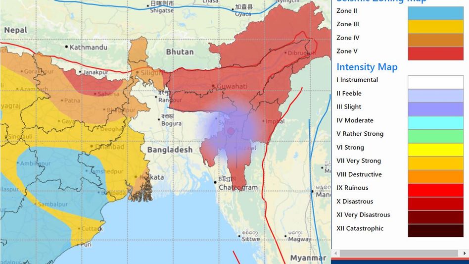 Earthquake of Magnitude 3.5 jolts Dharmanagar, Tripura Earthquake of Magnitude 3.5 jolts Dharmanagar, Tripura