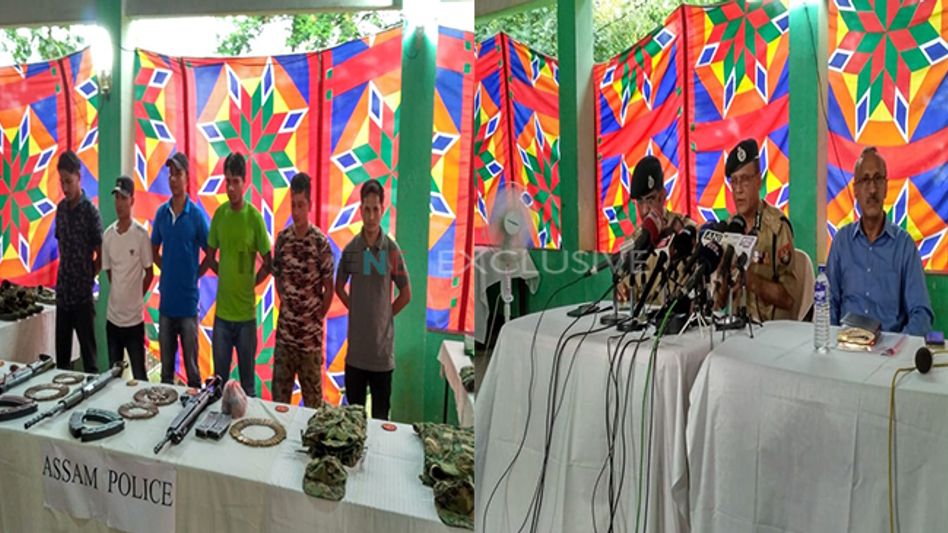 ASSAM: SIX ULFA (I) CADRES SURRENDER IN TINSUKIA ASSAM: SIX ULFA (I) CADRES SURRENDER IN TINSUKIA