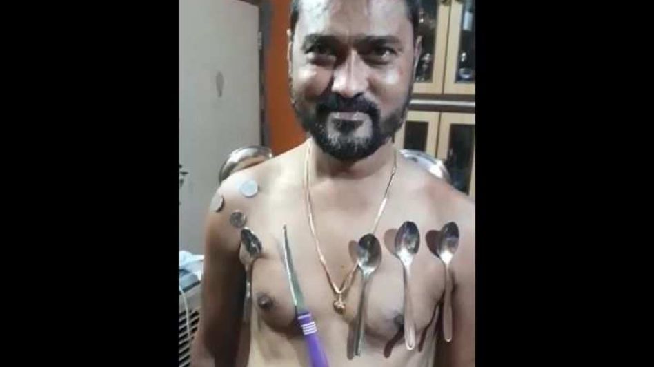 Maharashtra man claims to develop magnetic power after getting second dose of COVID vaccine Maharashtra man claims to develop magnetic power after getting second dose of COVID vaccine